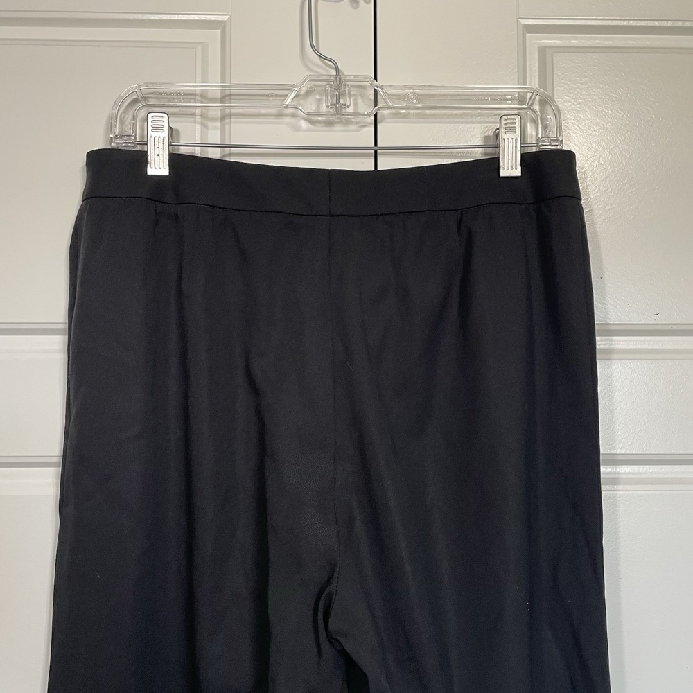 LAFAYETTE 148 NEW‎ YORK Black Wide Leg Dress Pants Size 8 - Picture 5 of 8